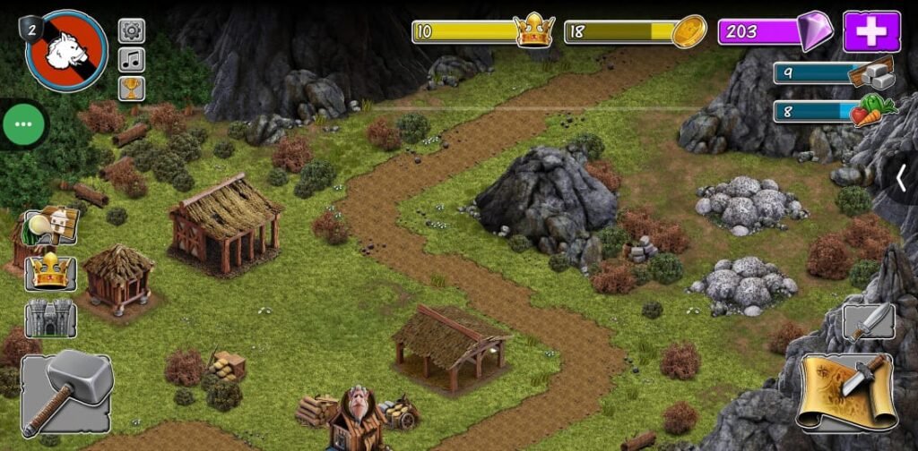 Stronghold Castles gameplay