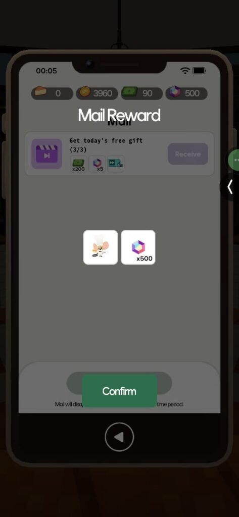 Tiny Cafe Cooking Game codes rewards