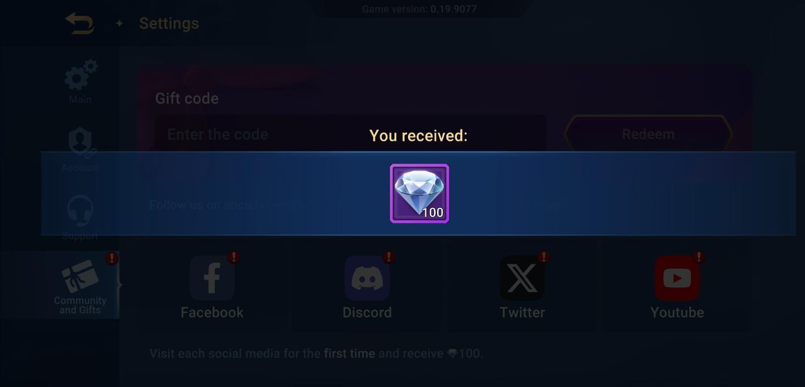 League of Masters Codes and rewards